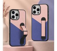 1 pièce Étui de téléphone avec bracelet compatible avec smartphone Apple, Étui de téléphone Apple 17 ultra-pratique avec support rétractable, Étui de téléphone Apple 17 Pro Max à la mode, Étui de télé