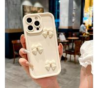 1 pièce Étui de téléphone beige avec décoration de papillon mignon, compatible avec Apple 11/12/13/14/11 Pro Max/12 Pro Max/13 Pro Max/14 Pro Max/XR/15/15 Pro/15 Pro Max/16/16 Pro/16 Pro Max IPhone X/