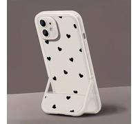 1 pièce Étui de téléphone classique en forme de cœur compatible avec Apple 16/16 Plus/16 Pro/16 Pro Max/15/15 Plus/15 Pro/15 Pro Max/14 Pro Max/14 Pro/14 Plus/14/13Pro Max/13pro/13/13mini/SE3/7/8/SE2/