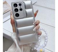 1 pièce Étui de téléphone en forme de pain mignon avec cordon, compatible avec Samsung Galaxy S25, S24, S24 Plus/S24+, S24 Ultra, S24 FE, S20, S21, S22, S23 et 11/11 Pro/11 Pro Max, 12/12 Pro/12 Pro M