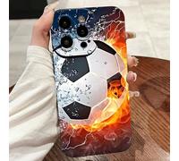 1 pièce Étui de téléphone en TPU souple et antichoc avec motif de football, compatible avec iPhone 17/11, 16 Pro Max, 16 Pro, 16, 15 Pro Max, 14 Pro Max / Galaxy S25 Series, A16 / Honor X6A, X7B, X8B