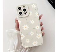 1 pièce Étui de téléphone épais résistant aux chocs avec fleur en forme de cœur perforée peinte. Compatible avec iPhone, Redmi 11 Lite, 12 Pro, 12/12X, Note 11, 9A, 9C, Poco X3 NFC, Redmi 10, 9, Note