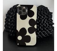 1 pièce Étui de téléphone floral noir Gucadi Daisy compatible avec Apple , compatible avec 11, 13, 14 Pro Max, étanche, antichoc, résistant aux rayures 11,7/8,7p/8p,XR,XS Max,11 Pro,11 Pro Max,iPhone 