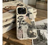 1 pièce Étui de téléphone personnalisé avec motif de lèvres texturées blanches mates et puzzle de fille, convient pour iPhone 16 Pro Max, 17/16/15/14 Plus, 13/12/11 et séries iPhone SE2,Galaxy S20,IPh