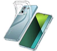 1 pièce Étui de téléphone transparent haute définition, compatible avec Redmi, transparent, haute définition clair, entièrement transparent, haute transparence, ultra-fin, invisible, couverture complè