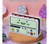 1 pièce Étui d'élément de jeu compatible avec le couvercle de la station d'accueil Switch, boîtier de rangement de cartes de jeu, peut contenir 5 cartes de jeu, protège la base des rayures et de la po