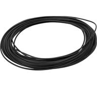 1 Pièce Fil De Masses Universel 24Awg Pour Autoradio, Automobile, Enceintes De Voiture Fil D'Alimentation Entièrement Isolé & Gaine Douce Au Toucher Tc Noir 33Ft