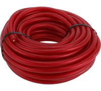 1 Pièce Fil De Terre Entièrement Isolé & Gaine Douce Au Toucher Fil D'Alimentation 8 Gauge 12V 50Ft Rouge Cca
