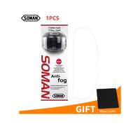 (1 pièce) Film de visière de casque antibuée universel pour casque HJC LS2 SHOEI SHARK BELL MT