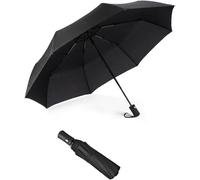 1 Piece Folding Umbrella,8 Bone UV Protection Outdoor,Suitcase Umbrella,Compact Folding Umbrella for Women and Children on Travel with Push Button Closure