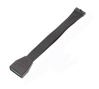 1 pièce for connecteur de prise CC carte mère USB3.0 19 broches 20 broches femelle vers USB 3.0 19P 20P mâle câble de conversion d'extension