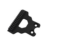 1 pièce for Crea-lity K1, nettoyeur de buse en aluminium CNC en silicone, plaque d'échange de lit mod avec brosse en silicone