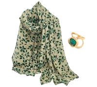 1 Pièce Foulard En Soie, Foulard Soie Fine et Décoratif pour Femme
