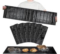1 pièce grand piège collant colle pour souris résistante pour maison, intérieur et extérieur, coussinets adhésifs antidérapants pour rats, serpents, rongeurs, araignées, cafards, souris, panneau de