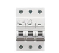 1 pièce GYM9 3P MCB 6A-63A 6KA disjoncteur rail DIN 6A 10A 16A 20A 25A 32A 40A 50A 63A AC Type MCB 400V(25A)