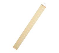 1 Pièce Height Chart Wall Hanging Decor Creative Home Measurement Ruler For Room Wood And Canvas Design Growth Tracker For Children
