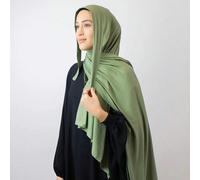 1 pièce Hijab jersey à nœud instantané. Hijab à nouer doux, respirant et anti-boulochage - Foulard musulman confortable à porter au quotidien pour toutes les saisons, facile à porter et à styliser. Un