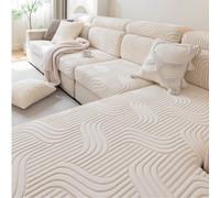 1 pièce Housse de canapé élastique jacquard toutes saisons, tapis de protection antidérapant et anti-rayures, convient pour le salon, la chambre, la salle à manger, l'extérieur, s'adapte aux canapés e