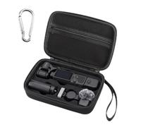 1 Pièce Housse de Rangement pour DJI Osmo Pocket 4, Étui pour Accessoires | Protection Robuste, Compartiments Moulés, Poche Filet Zippée, Dragonne & Mousqueton, Compatible avec DJI Osmo Pocket 4