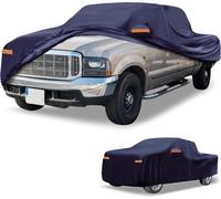 1 Pièce Housse Voiture Universelle Imperméable Toutes Saisons Extérieur Automobile Protection Anti-Uv Soleil Pluie Complète 190T-Pu Bleu Marine Pour Camion Longueur Jusqu'À 220"