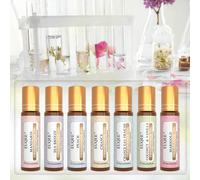 1 pièce Huile essentielle parfumée Roll-On 10 ml/0,33 oz, parfum de longue durée, contenant des notes de musc blanc, noix de coco et vanille, Good Girl, Oud Wood, Vanille Musk, Angel, Sava, Bright Cry