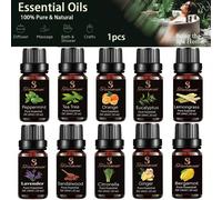 1 pièce - Huile essentielle pure pour diffuseurs, soins à domicile, fabrication de bougies et de savons, parfums, aromathérapie, humidificateurs, cadeaux, maison, rafraîchissement d'air, lessive, 100%
