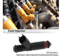 1 Pièce Injecteur De Carburant No.3W43Aa/Fj804/3W4Z9F593Ab/6W4Z9F593Aa Pour Ford Thunderbird 2003-2005 Pour Lincoln Ls 2003-2006 Moteur De Voiture Débit Carburant Buse Carburant