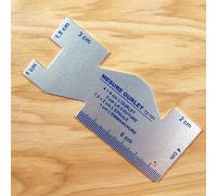 1 pièce Jauge d'épaisseur en alliage d'aluminium Taille Unique,1 pièce,2 piècesAlliage d'aluminium