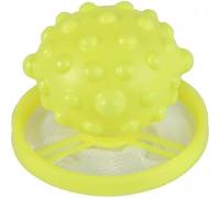 1 pièce jaune pour enlever les poils d'animaux domestiques pour le linge, attrape-poils d'animaux domestiques, piège à linge, sac en maille pour machine à laver, filtre à cheveux, nettoyeur portable