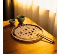 1 pièce Jeu d'échecs Kongming en bois - Un jeu de stratégie solo avec des pièces indépendantes, offrant un entraînement. Jeu d'échecs de noblesse solo indépendant Kongming en bois, Jeu d'échecs en dia