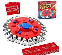 1 pièce Jeu d'échecs pour mémoriser l'alphabet espagnol, jeu de plateau pour 2 à 8 joueurs pour les fêtes, améliore le vocabulaire et la réflexion rapide - convient pour les rassemblements, les intera