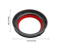 1 pièce Joint d'étanchéité pour Dyson V11, Bague supérieure fixe pour bac à poussière, joint rouge compatible Dyson V11 .