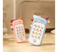 1 pièce Jouet de téléphone mobile bébé dessin animé, téléphone mobile jouet musical licorne, jouet de sommeil pour enfants, téléphone portable de simulation pour l'éducation de la petite enfance, cade