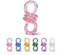 1 pièce Jouet Twist Tan-Go Officiel Dernier Cri Changeant de Couleur, Jouet Anti-Stress Récompense Surprise, Gadget de Décompression Transparent à Nœud Twist - Cadeau Parfait, Cadeau d'Anniversaire, C