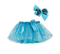 1 pièce Jupe en tulle fille, Tutu arc-en-ciel enfant, Jupe ballet en couches, Robe de danse princesse, pour fête d'anniversaire danse festival, Tutu femme