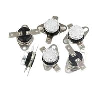 1 pièce KSD301 10A 250V 0-160 degrés normalement fermé bakélite KSD-301 interrupteur de température thermostat capteur 50 60 65(130 degree,Normally Closed)