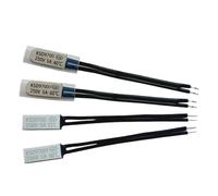 1 pièce KSD9700 0C-250C 5A 10A 250V Métal Plastique Normalement fermé Normalement ouvert Fermé Thermostat Protection thermique 45 50 85 90 95 150(Metal-5A-NC,65C)