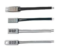 1 pièce KSD9700 40°C-250°C 10A 16A 250V Thermostat céramique normalement fermé normalement ouvert Protection thermique 45 50 85 90 95 150(Ceramics-16A-NC,50C)