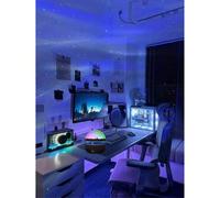 1 pièce Lampe à LED Aurores boréales, Lampe d'ambiance ciel étoilé, Motifs multicolores, Certaines avec télécommande, Lampe projecteur galaxie, Veilleuse de chambre, Éclairage de cinéma maison, Éclair