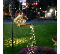 1 pièce Lampe solaire d'extérieur, lampe de pot d'arrosage solaire, étanche, lampe décorative d'extérieur alimentée par énergie solaire, lampe de décoration de jardin, lampe de jardin solaire, lantern