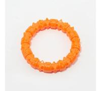 1 pièce. Le petit anneau à picots est spécialement conçu comme un jouet à mâcher. Il est fabriqué en caoutchouc et est adapté pour le brossage des dents et la dentition du chien. C'est également un