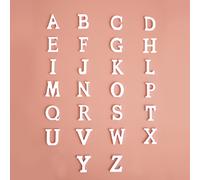 1 pièce Lettre décorative en acrylique multicolore L,M,S,H,A,T,O,X,B,C,D,E,F,G,I,J,K,N,P,Q,R,U,V,W,Y,ZPMMA