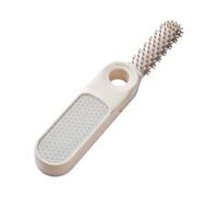 (1 pièce) Lime à pied côté callosités avec grain grossier et fin, poignée ergonomique pour pédicure à domicile, outil de soins de salle de bain, lime ergonomique pour pédicure et soins à domicile