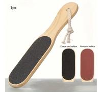 1 pièce Lime à pieds, Lime à pied pour pédicure - Éliminateur et grattoir de callosités pour des pieds lisses et doux 1 pièce,1 pièce - devant noir, derrière rouge,2 piècesBlocs de couleurCarborundum
