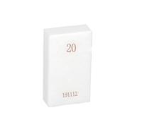 1 pièce, longueur 0,5-100 mm, calibre rectangulaire en céramique, grade 0, calibre personnalisé, outils d'inspection de micromètres et de pieds à coulisse Haute précision(40mm 1pc)