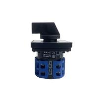 1 pièce LW28-20 LW26-20 YMW26 série électrique, commutateur rotatif à cames 2/3/4 positions, 8 bornes, avec vis, outil pratique, 660 V, 20 A(1)