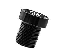 1 pièce M15 x 16,5 mm Boulon de bras de pédalier de vélo en alliage d'aluminium Vis de bras de manivelle Boulon de fixation de manivelle Boulon de fixation d'axe Cache d'écrou