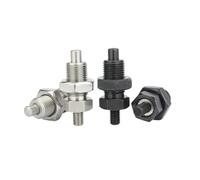 1 pièce M20 Goujon d'indexation de type réinitialisation en acier au carbone noirci/acier inoxydable, goujon de verrouillage de piston, longueur de la tête du piston 10mm