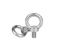 1 pièce M3/M4/M5/M6/M8/M10/M12/M14/M16 acier inoxydable 304 anneaux de suspension allongés pour meubles suspendus, M12x150mm