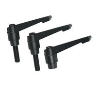 1 pièce M5 M6 M8 forme noire poignée réglable verrouillage filetage femelle externe bouton boulon vis(Oranje,M4 20 MM)